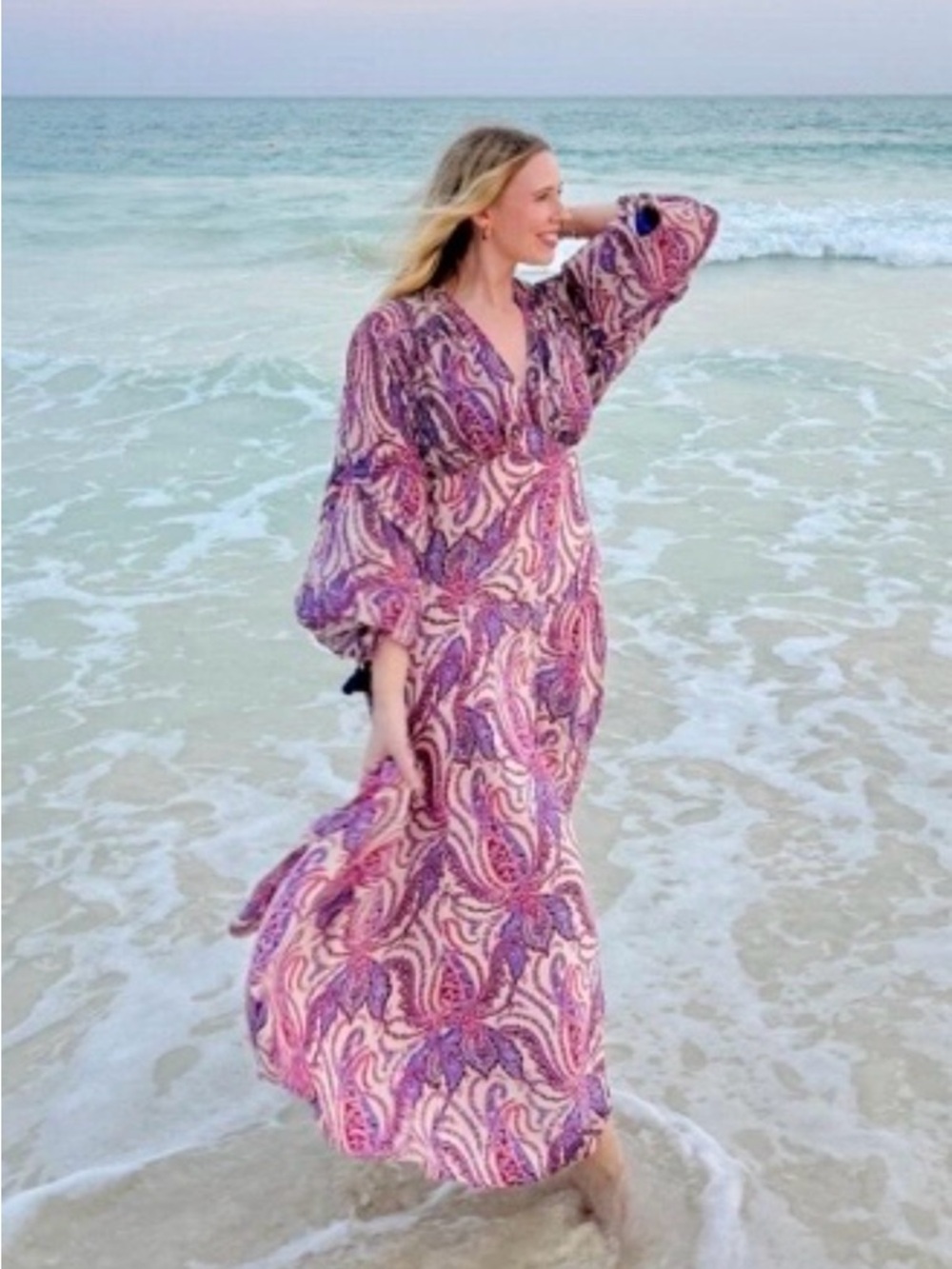 New Free People Mirage Maxi Dress Sz 12